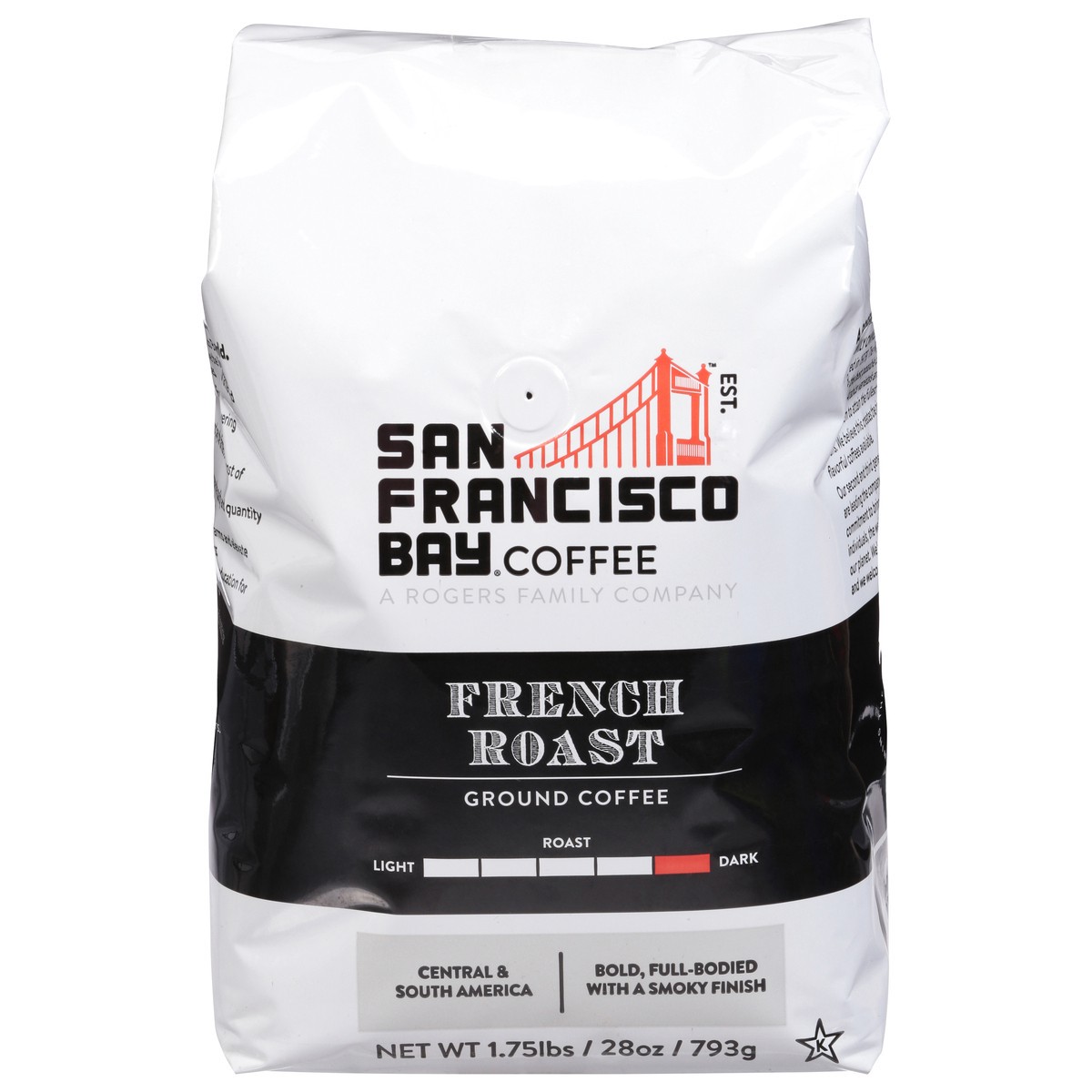 slide 1 of 12, SF Bay Coffee Ground Dark Roast French Roast Coffee - 1.75 lb, 28 oz