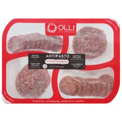Olli Salumeria Genoa, Napoli, Toscano & Calabrese Salami Antipasto 12 oz