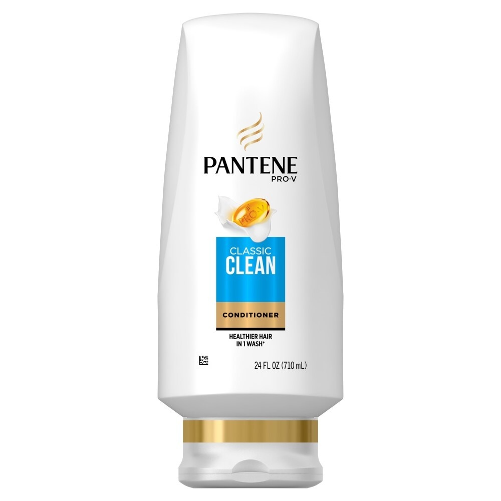 slide 1 of 1, Pantene Pro-V Classic Clean Conditioner, 24 Ounce, 25.4 fl oz