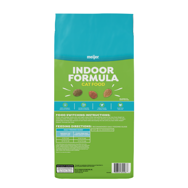 slide 8 of 13, Meijer Main Choice Indoor Formula Dry Cat Food, 3.15 lb