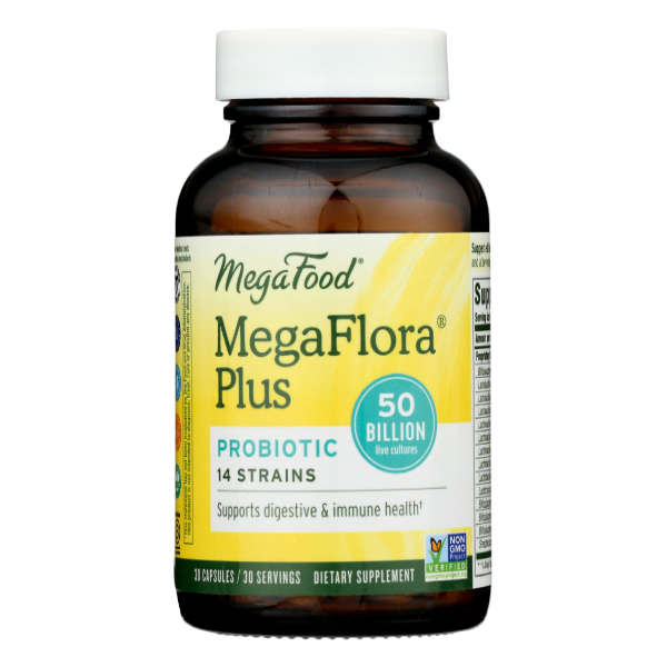 slide 1 of 1, MegaFood MegaFlora Plus Capsules, 30 ct