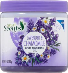 Great Scents Lavender & Chamomile Odor Absorbing Gel 10 oz