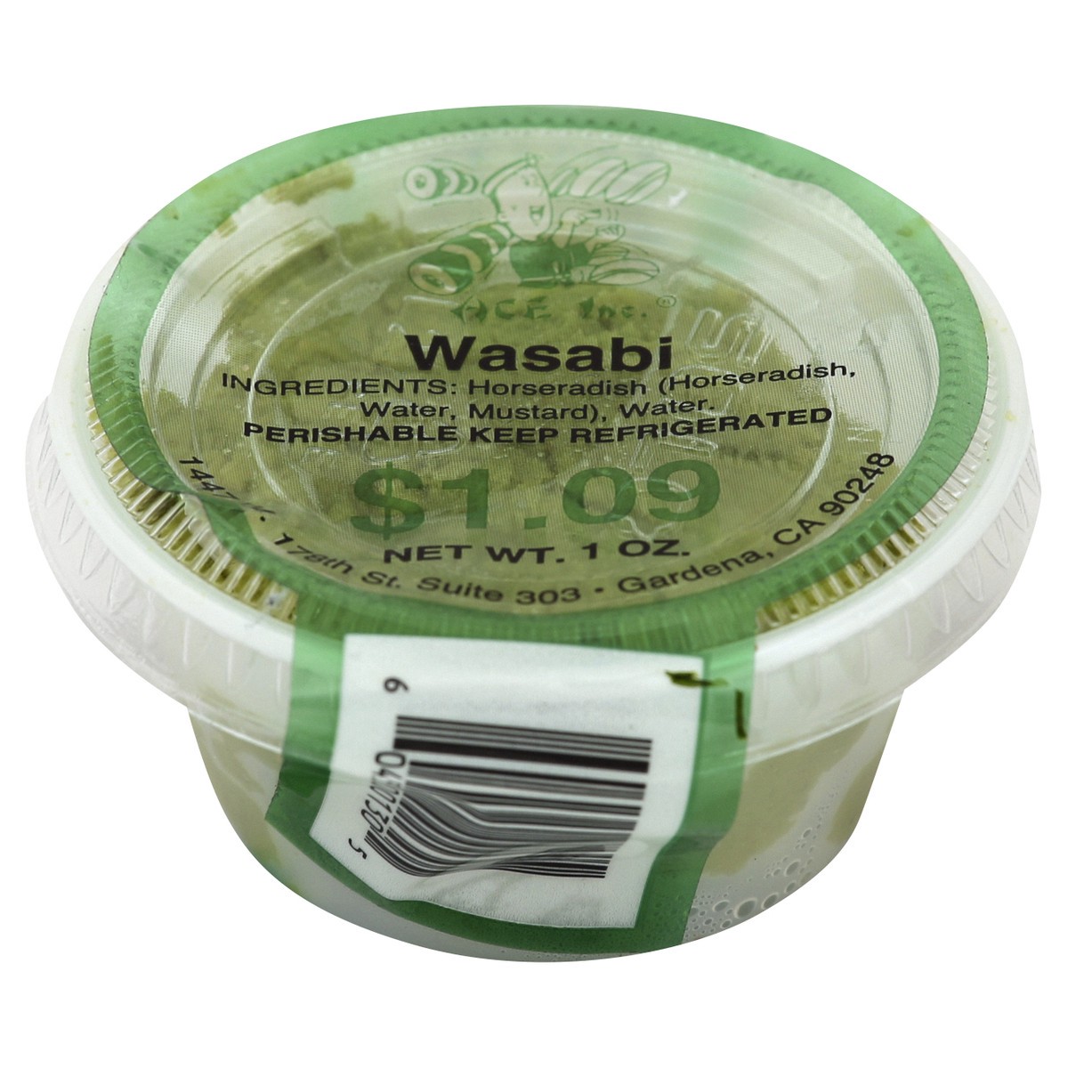 slide 4 of 4, Ace Wasabi (Japanese Horseradish), 1 oz