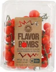 SUNSET Flavor Bombs On The Vine Cherry Tomatoes 12 oz Clam Shell