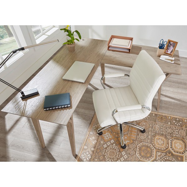 slide 10 of 10, Realspace Architect Desk Lamp, 21-1/2'', Black/Silver, 1 ct