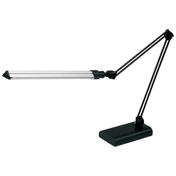 slide 1 of 1, Realspace Architect Desk Lamp, 21-1/2'', Black/Silver, 1 ct