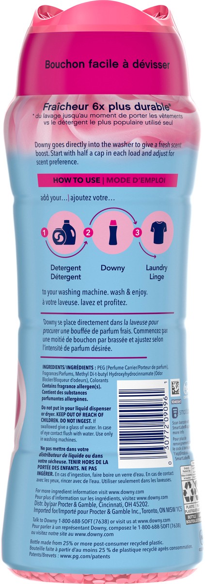 slide 4 of 7, Downy In-Wash Laundry Scent Booster Beads, April Fresh, 18.2 oz, 18.2 oz