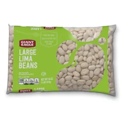 Giant Eagle Lima Beans, Large Size - 16 oz