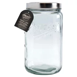 Mason Clear Glass Canister