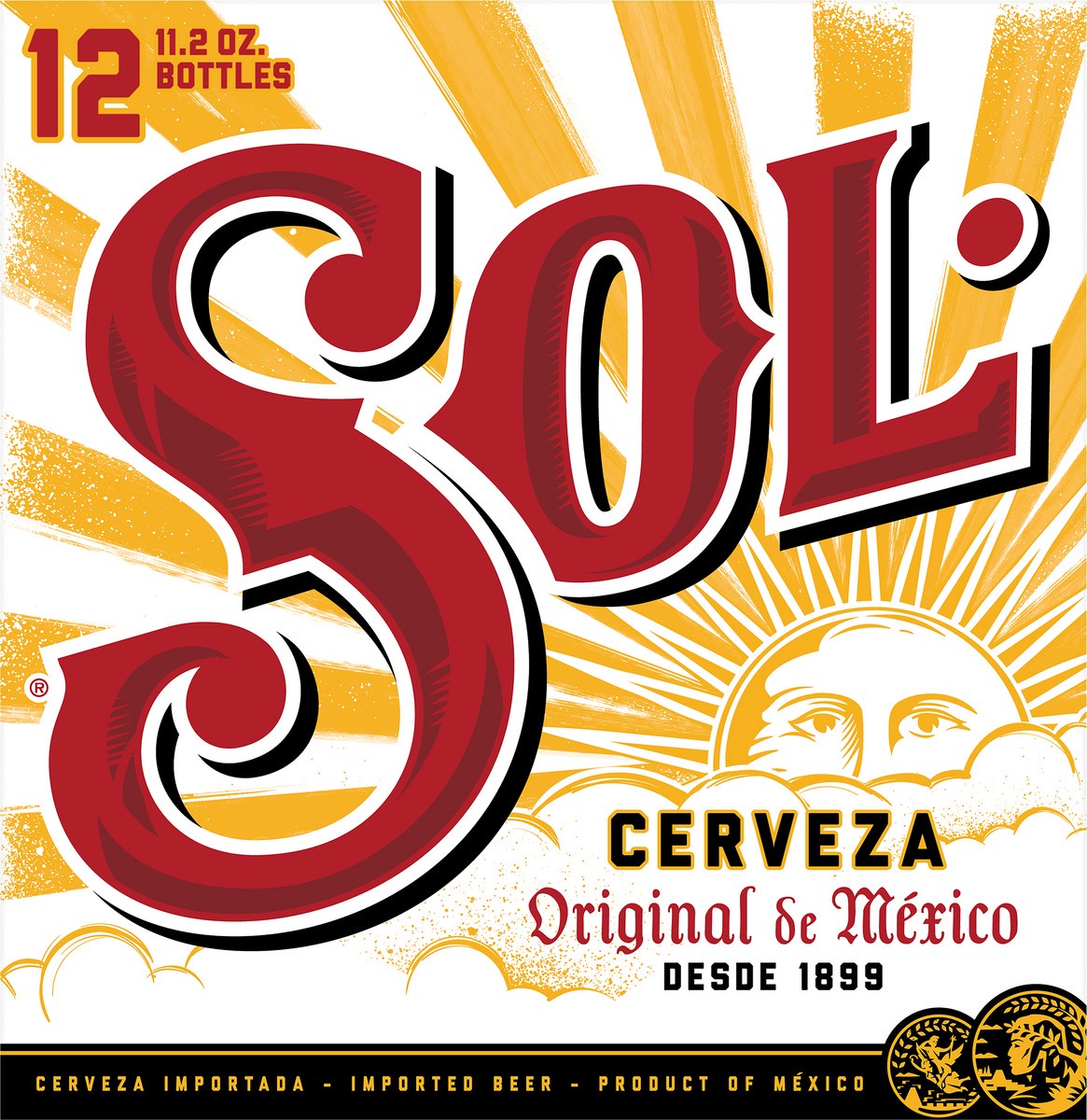 slide 4 of 9, Sol Cerveza, 330 ml