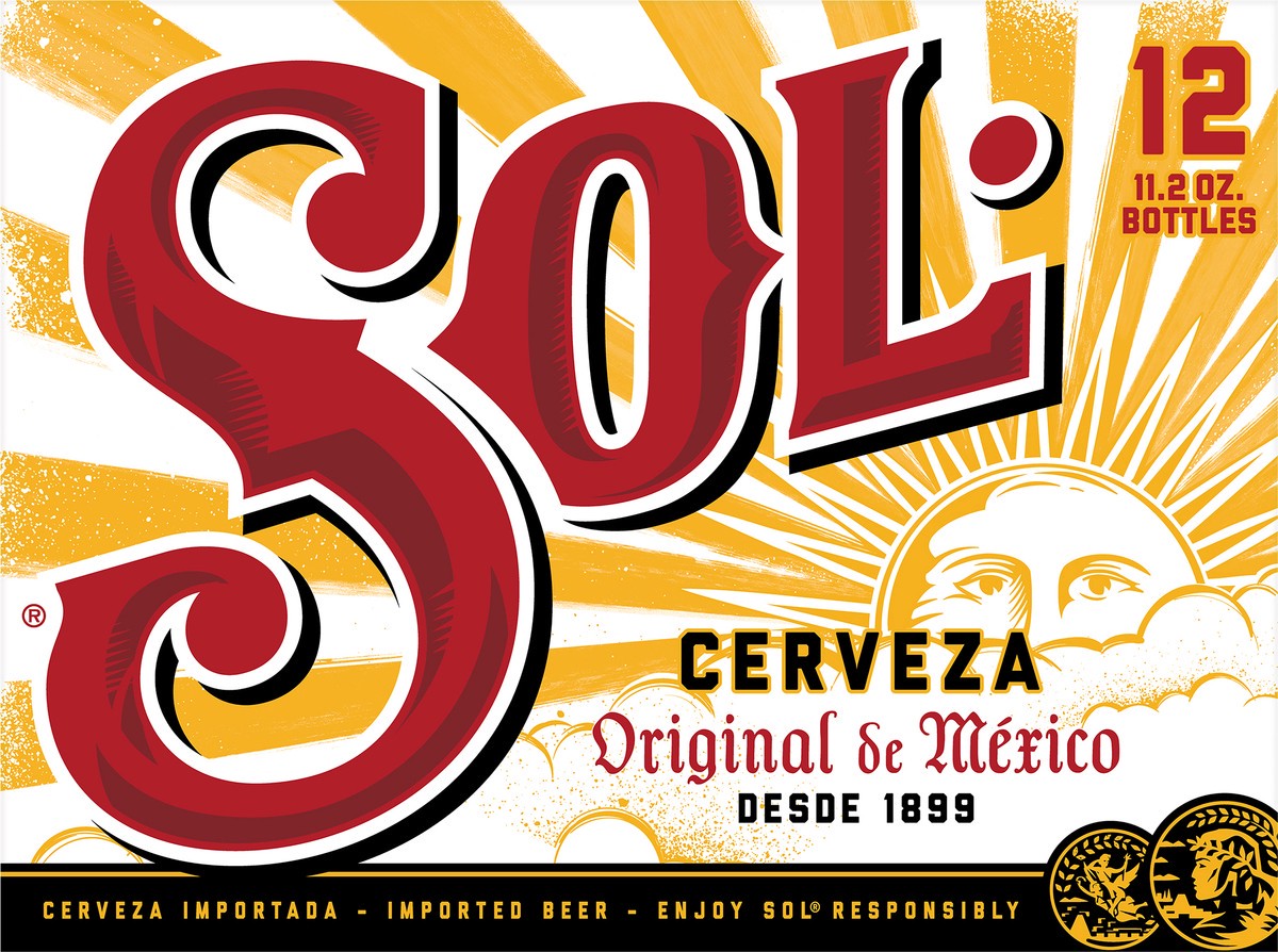 slide 8 of 9, Sol Cerveza, 330 ml