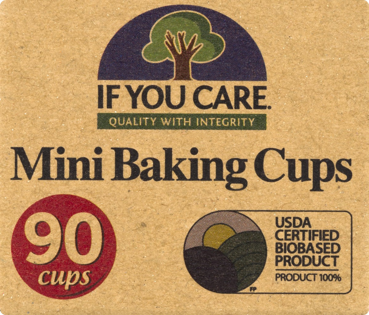 slide 1 of 1, If You Care Mini Baking Cups 90 ea, 90 ct