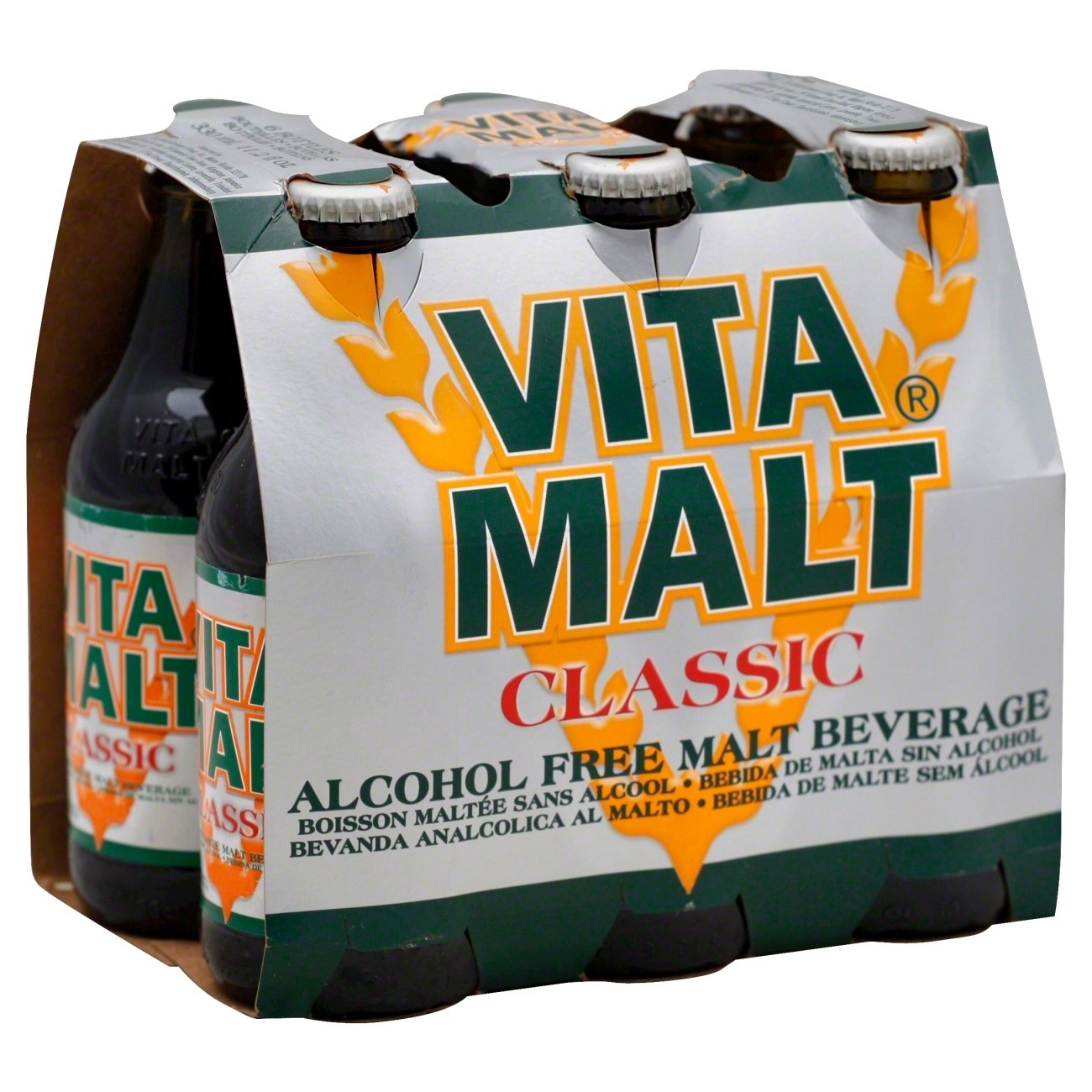 slide 1 of 1, Iberia Vita Malt Classic Non Alcoholic Malt Beverage - 6ct/12 fl oz, 6 ct; 12 fl oz