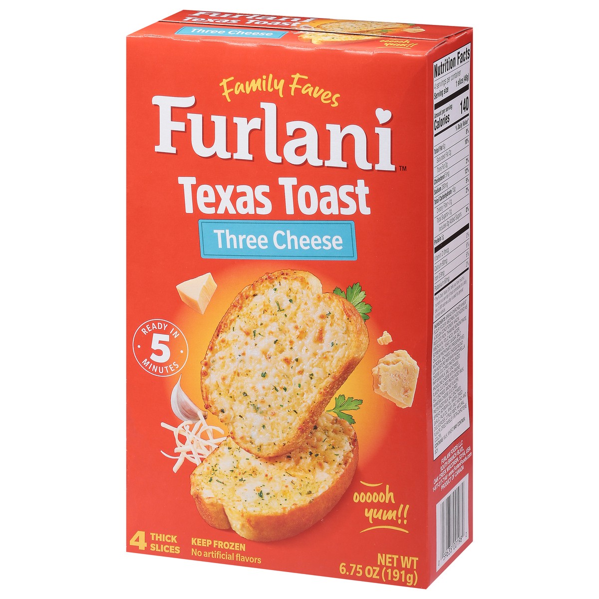 slide 9 of 9, Furlani Three Cheese Texas Toast, 4 ct