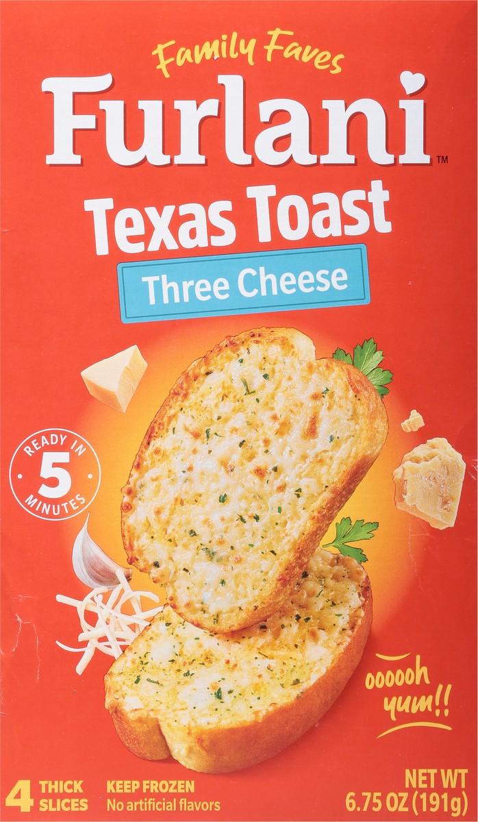 slide 8 of 9, Furlani Three Cheese Texas Toast, 4 ct