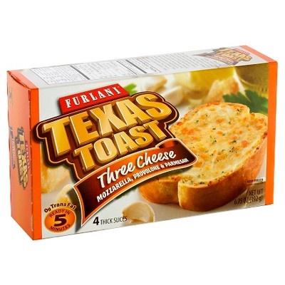 slide 1 of 1, Furlani Three Cheese Texas Toast, 4 ct