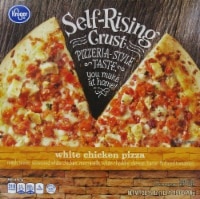 slide 1 of 1, Kroger White Chicken Pizza With Self-Rising Crust, 28.15 oz