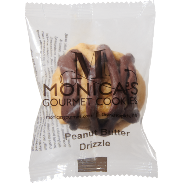 slide 1 of 1, Monicas Cookies Peanut Butter Chocolate Cookie, 2.1 oz