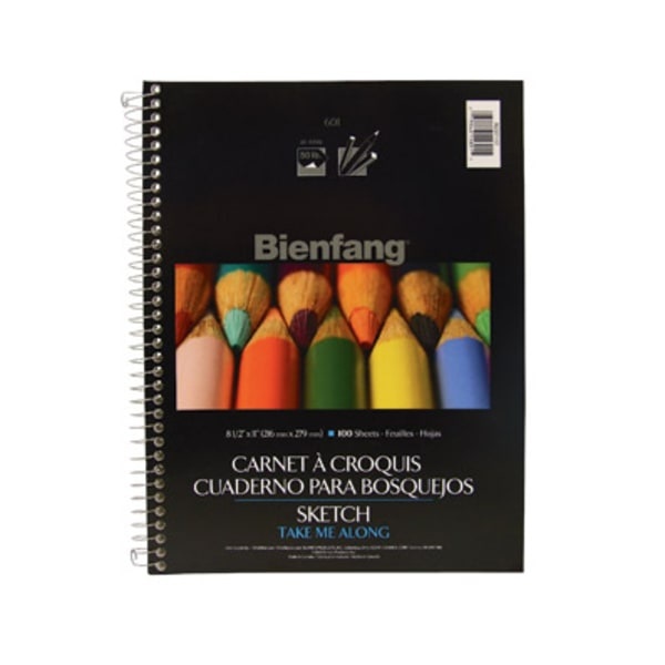 slide 1 of 1, Bienfang No. 601 Take Me Along Sketch Paper Pad, 1 ct