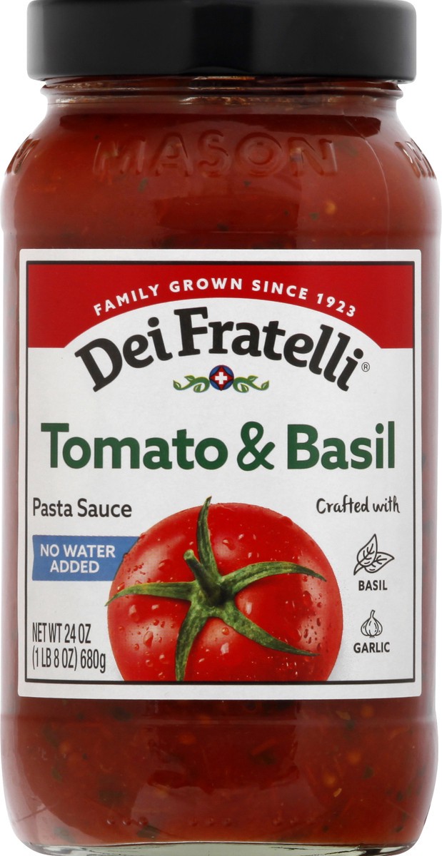 slide 13 of 13, Dei Fratelli Tomato Basil Pasta Sauce, 26 oz