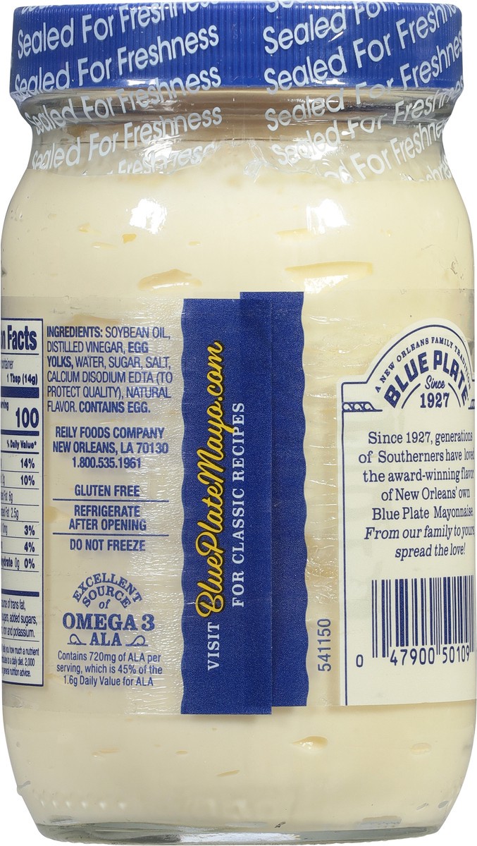 slide 11 of 13, Blue Plate Real Rich & Creamy Original Mayonnaise 8 fl oz, 8 fl oz