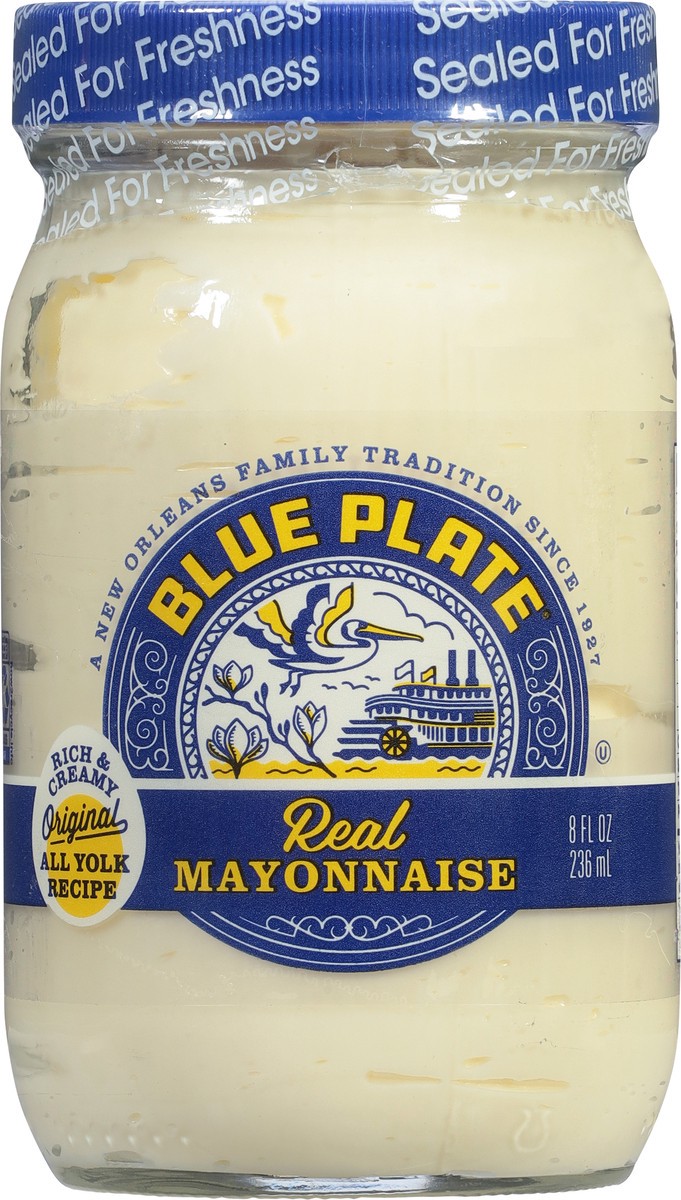 slide 9 of 13, Blue Plate Real Rich & Creamy Original Mayonnaise 8 fl oz, 8 fl oz