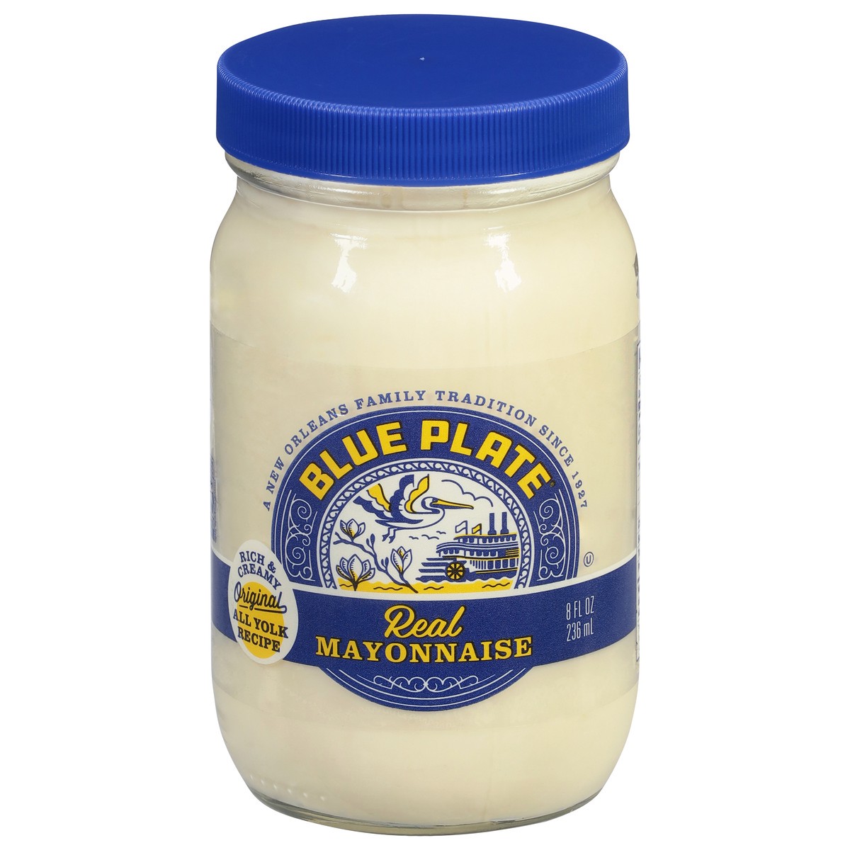 slide 5 of 13, Blue Plate Real Rich & Creamy Original Mayonnaise 8 fl oz, 8 fl oz