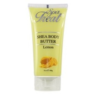 slide 1 of 1, Spa Treat Shea Body Butter, Lemon, 6 oz