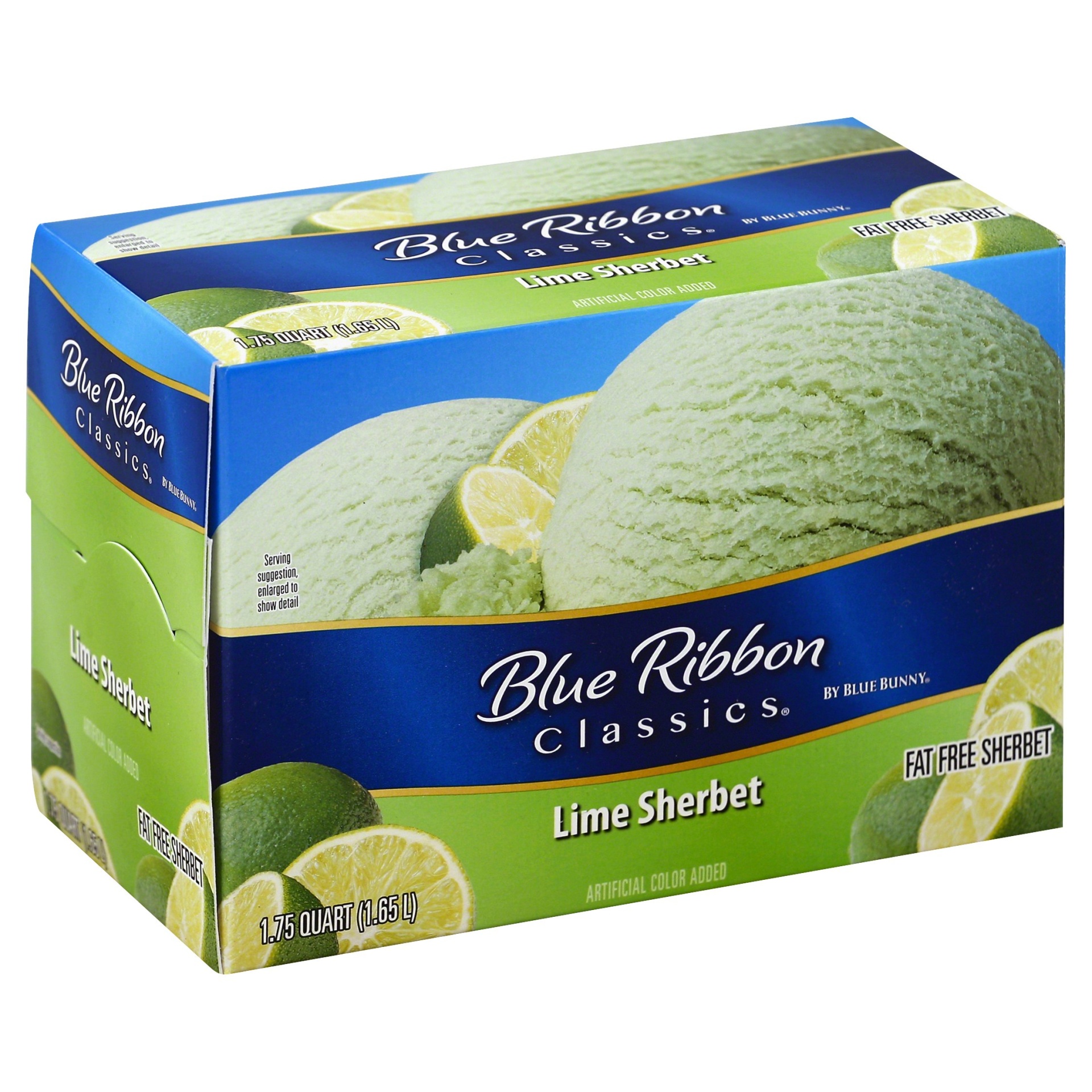 slide 1 of 8, Blue Ribbon Classics Sherbet - Lime, 56 fl oz