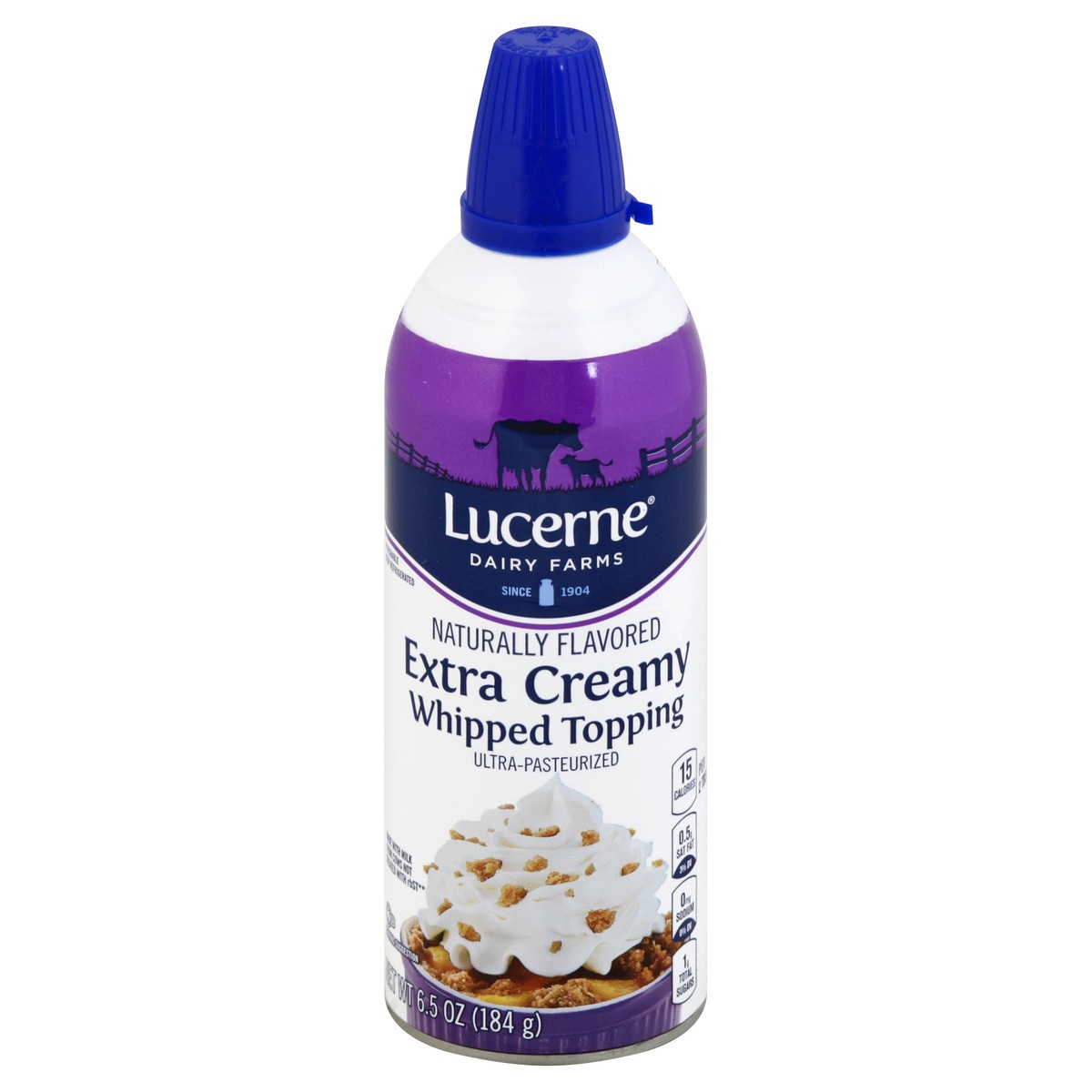 slide 4 of 4, Lucerne Whipped Topping Extra Creamy - 6.5 Oz, 6.5 fl oz