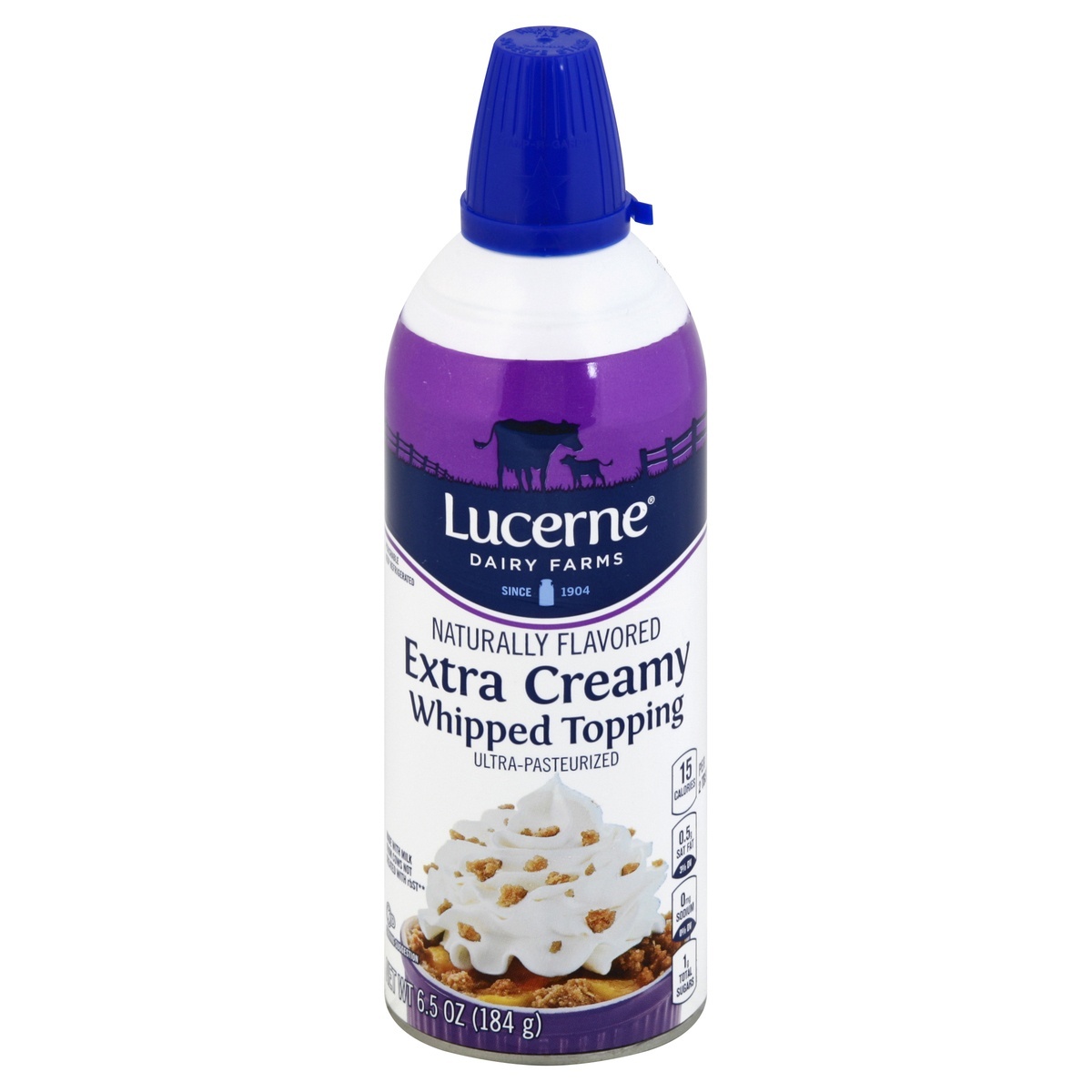 Lucerne Dairy Farms Extra Creamy Whipped Cream 6 5 Fl Oz Shipt