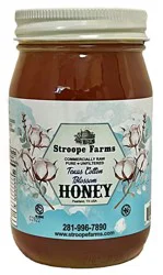 Stroope Honey Farms Texas Cotton Blossom Honey