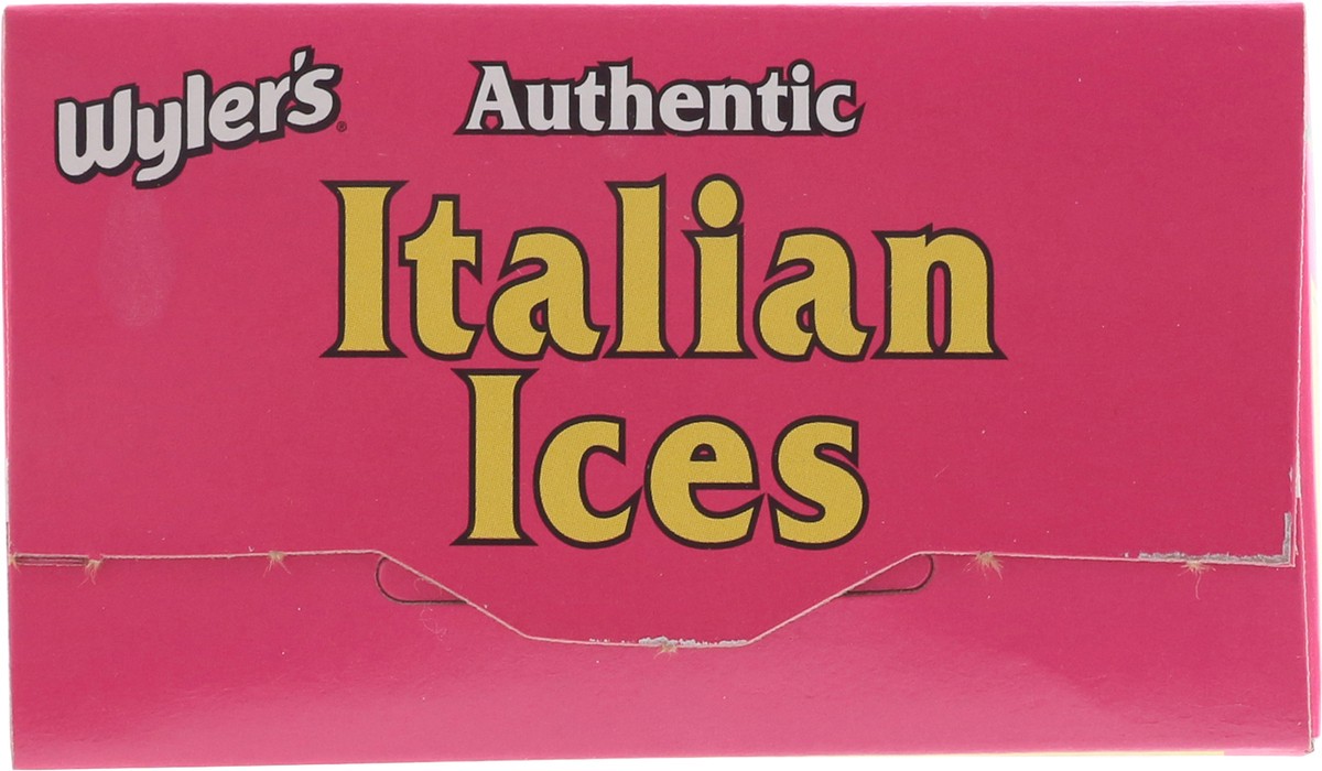 slide 5 of 9, Wyler's Authentic Berry Flavors Italian Ices 6 - 2 oz Bars, 6 ct