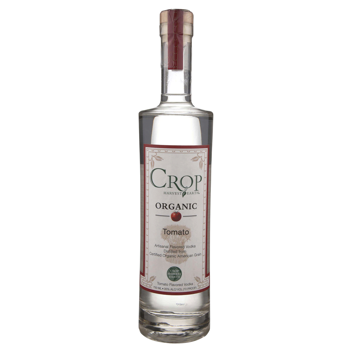 slide 1 of 5, Crop Harvest Earth Organic Tomato Vodka, 750 ml