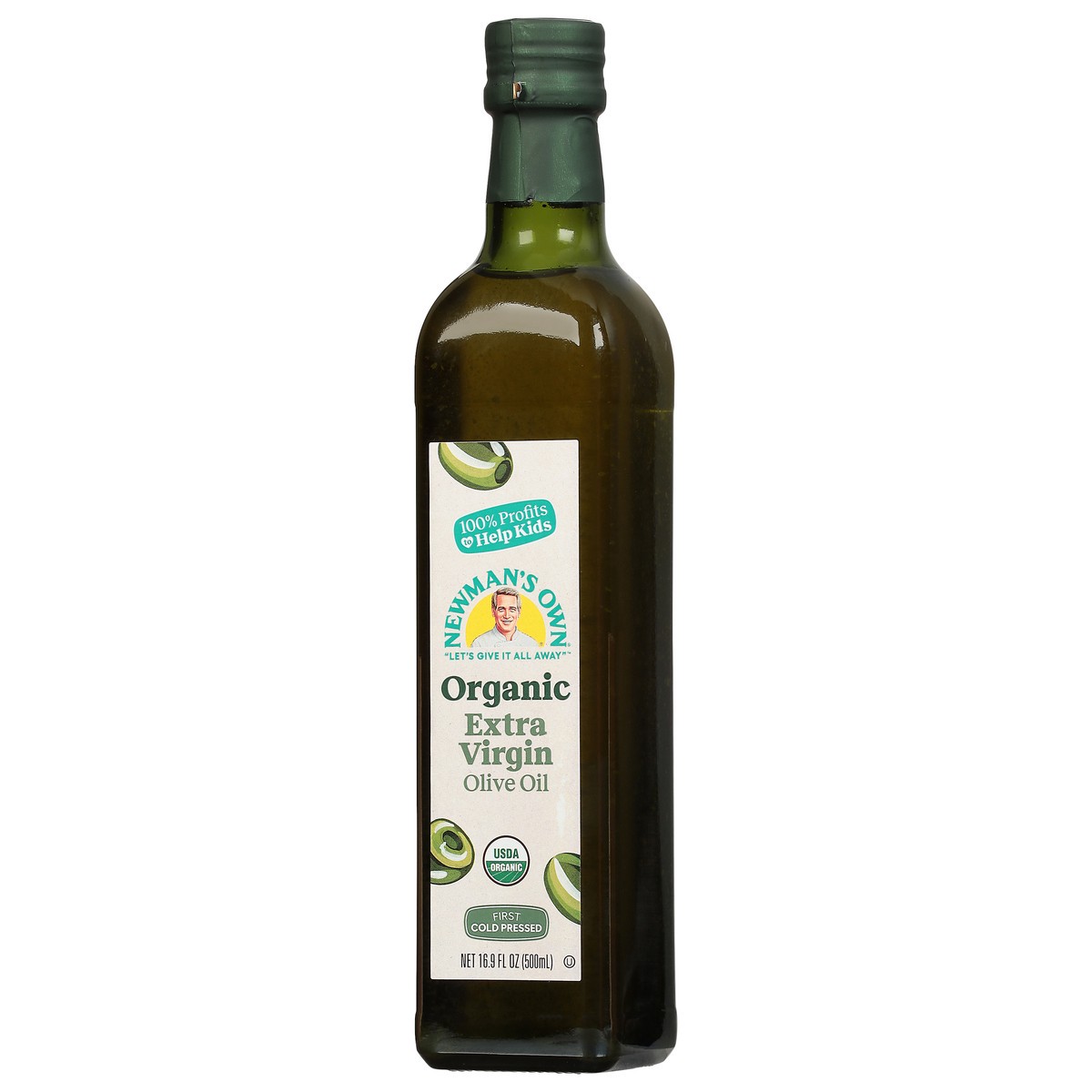 slide 2 of 14, Newman's Own Extra Virgin Organic Olive Oil 16.9 fl oz, 16.9 fl oz