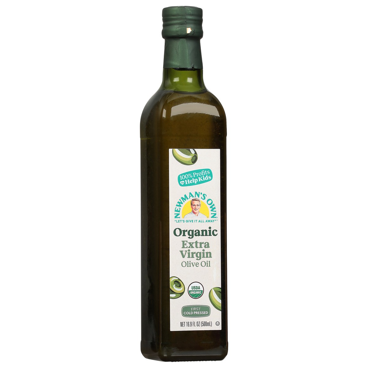 slide 6 of 14, Newman's Own Extra Virgin Organic Olive Oil 16.9 fl oz, 16.9 fl oz