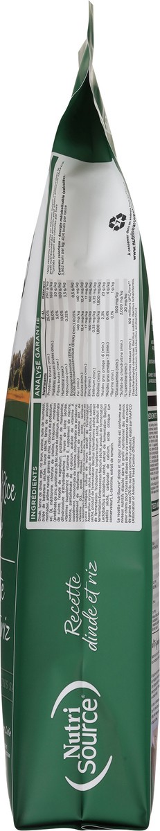 slide 11 of 15, NutriSource For All Life Stages Turkey & Rice Recipe Dog Food 26 lb, 26 lb