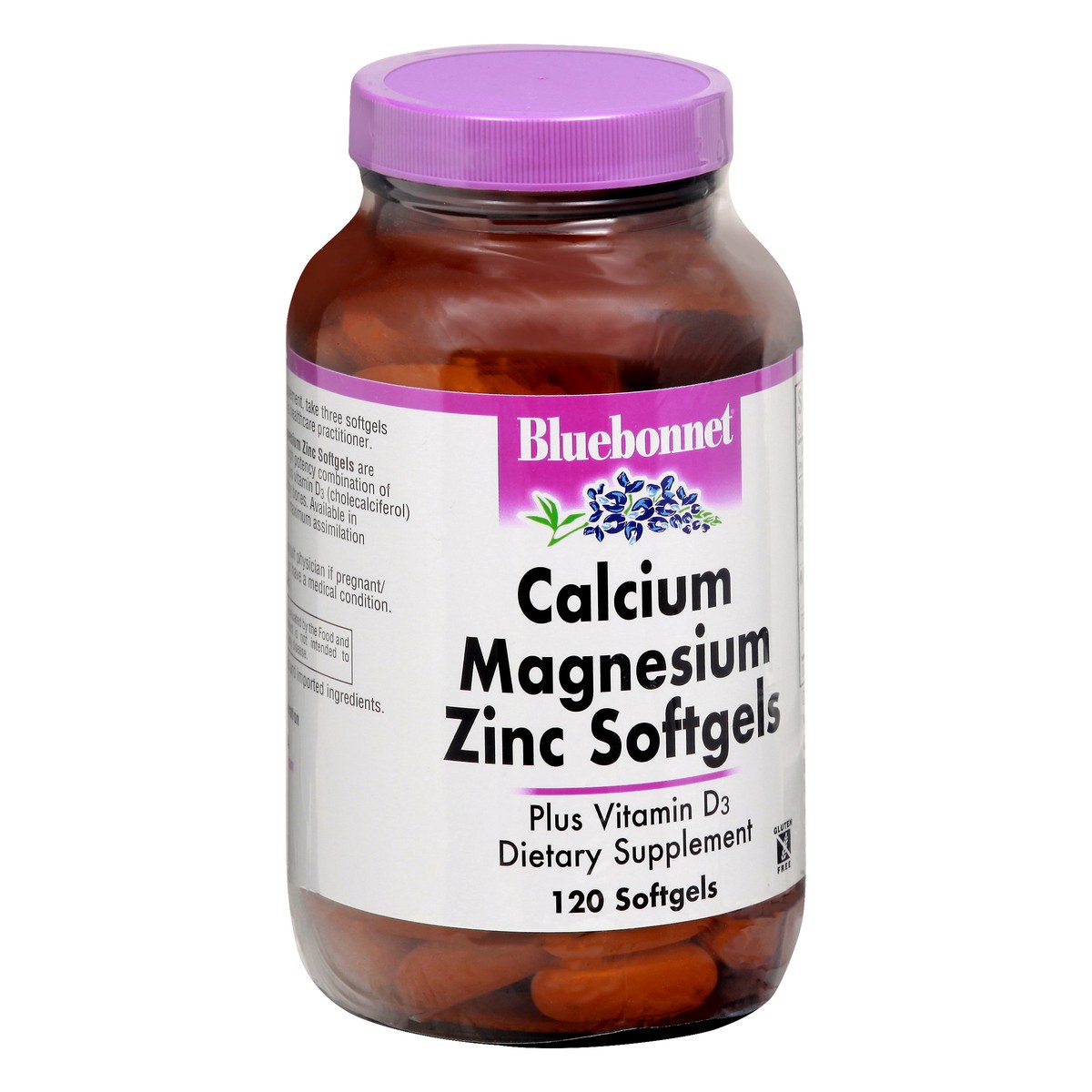 slide 2 of 9, Bluebonnet Nutrition Calcium Magnesium Zinc, 120 ct