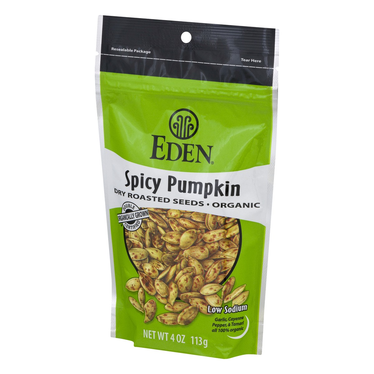 slide 3 of 9, Eden Foods Seed Pumpkin Spicy, 1 ct