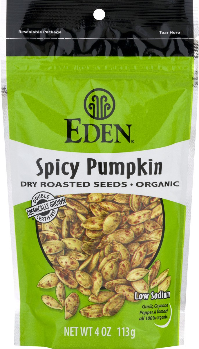 slide 6 of 9, Eden Foods Seed Pumpkin Spicy, 1 ct