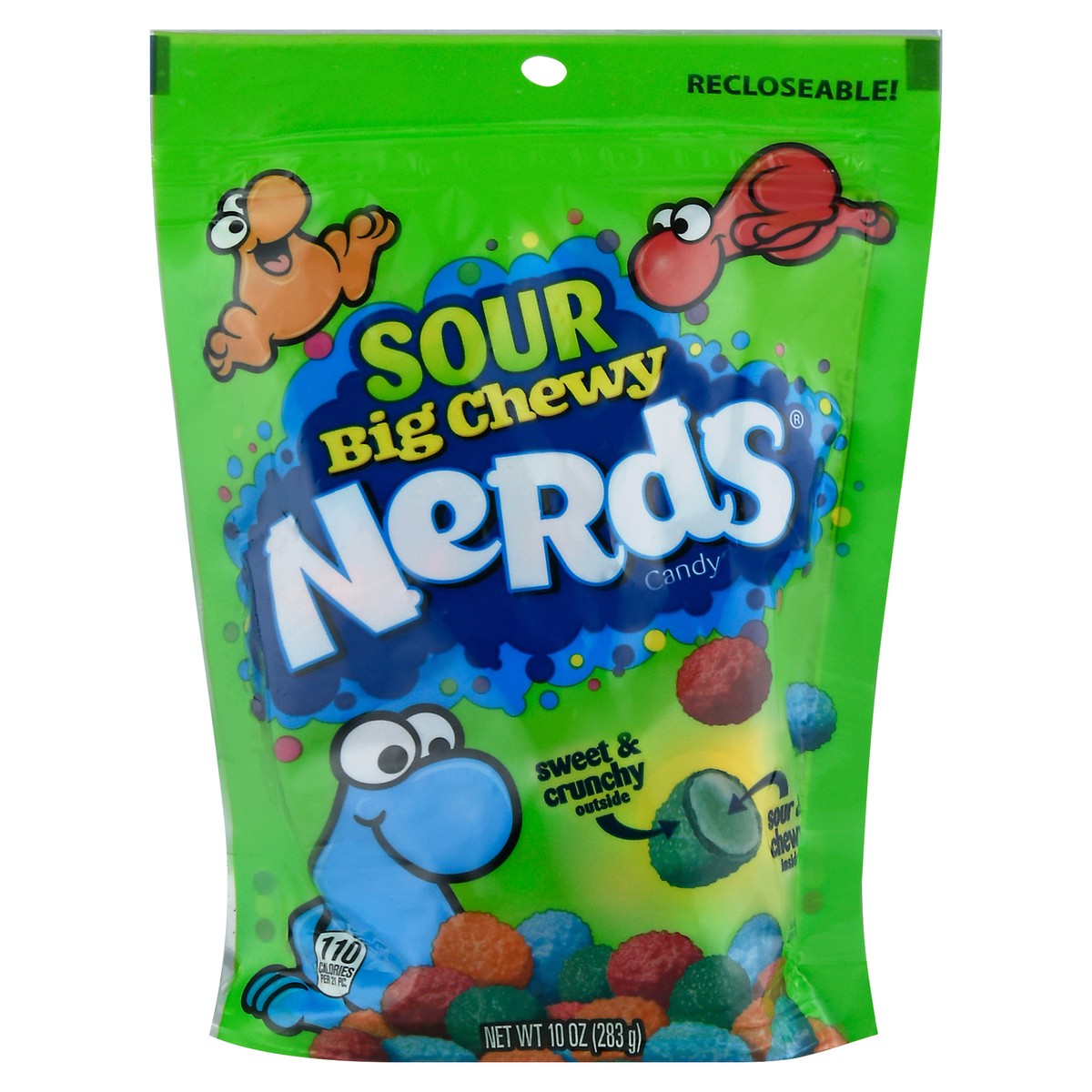 slide 1 of 29, Nerds Wonka Nerds Chewy Sour Stand Up Bag, 10 oz