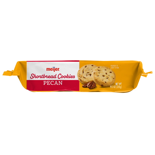 slide 7 of 9, Meijer Pecan Shortbread Cookie, 11.3 oz, 11.3 oz