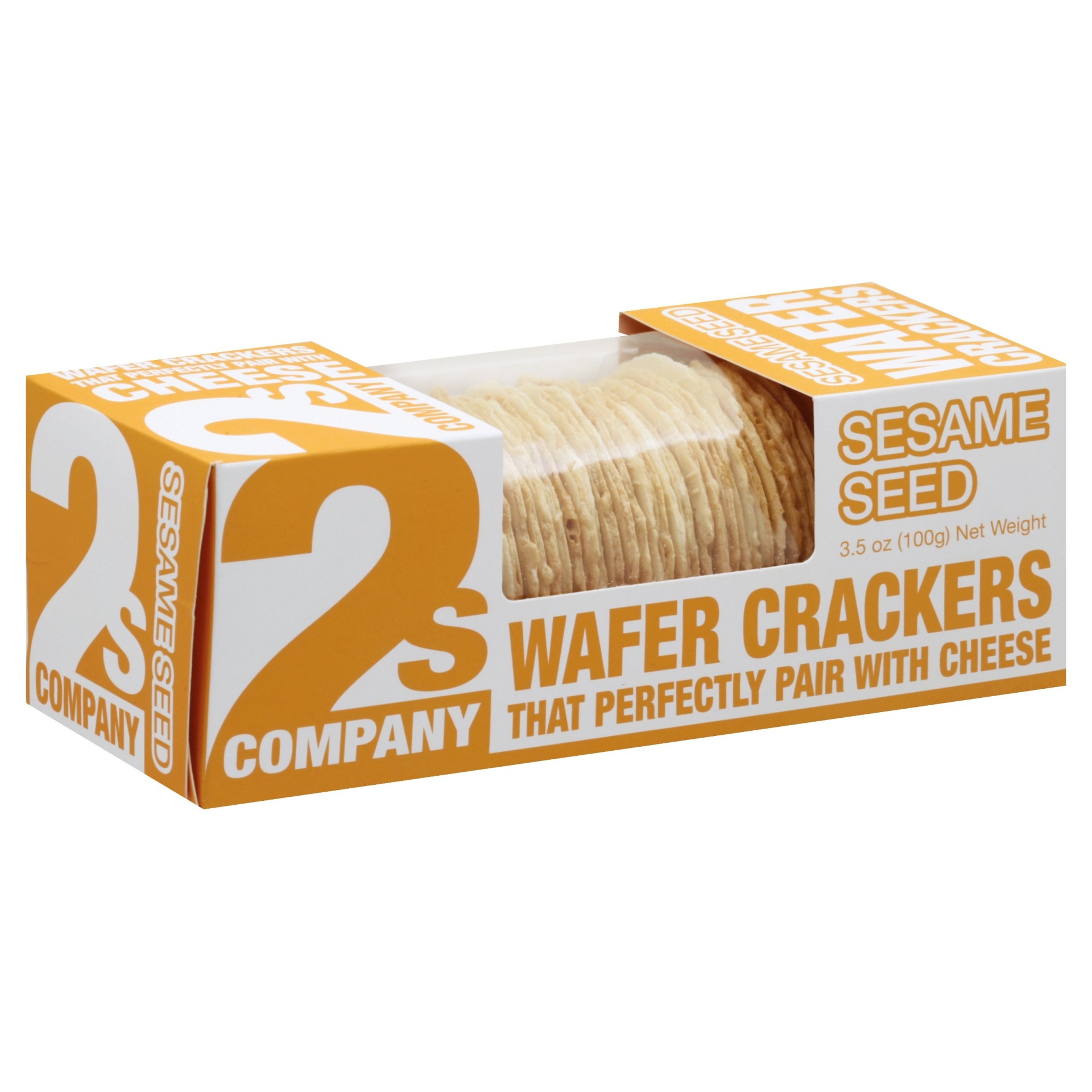 2s Company Sesame Seed Wafer Crackers 3.5 oz Shipt