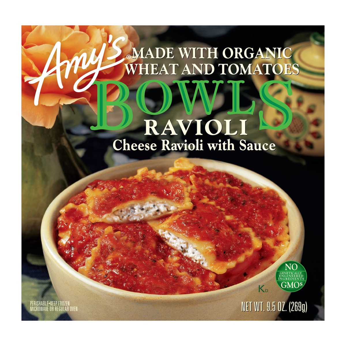 slide 5 of 8, Amy's Kitchen Ravioli Bowl, 9.5 oz
