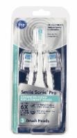 slide 1 of 1, Kroger Smile Sonic Pro Advanced Clean Replacement Brush Heads, 3 ct