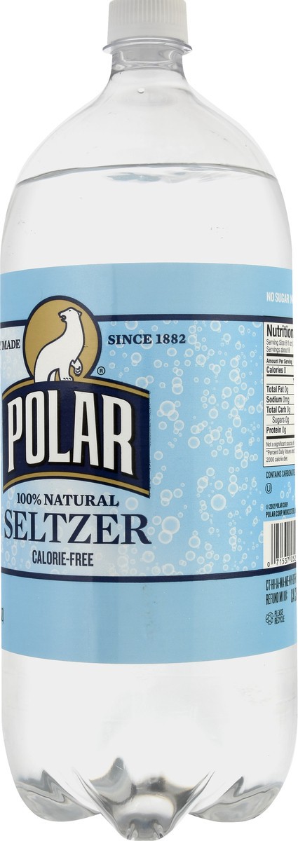 slide 3 of 9, Polar 100% Natural Seltzer - 2 liter, 2 liter