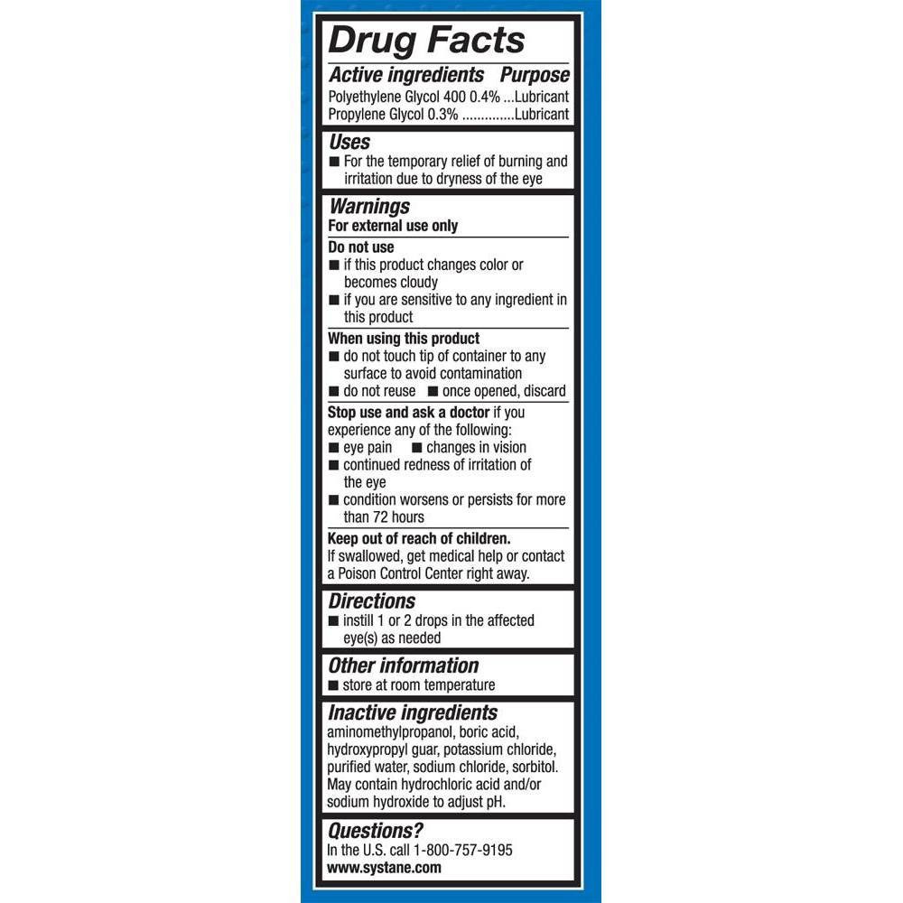 slide 2 of 3, Systane Ultra Lubricant Eye Drops Vials, 25 ct