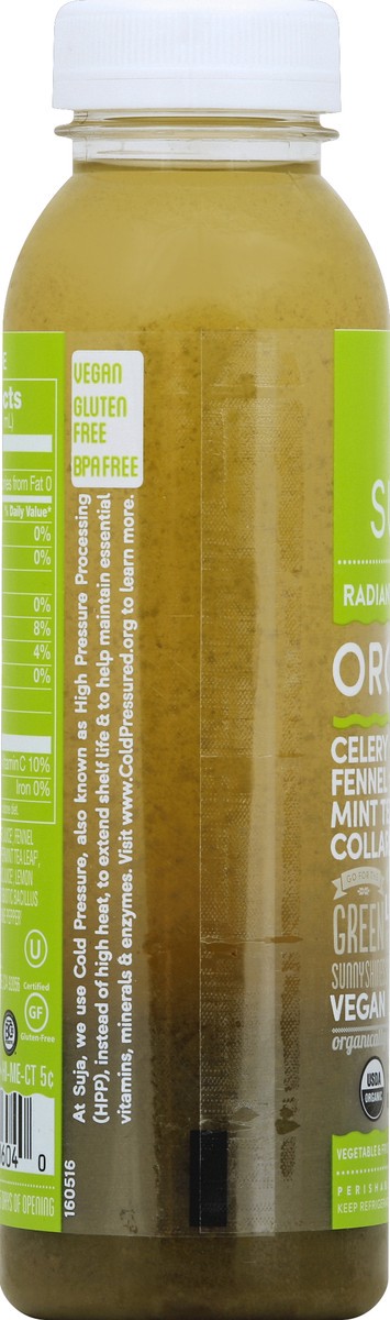 slide 4 of 4, Suja Radiant Organic Probiotic Fruit Juice - 12 fl oz, 12 fl oz