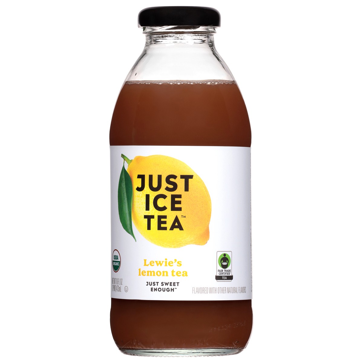 slide 4 of 4, Just Ice Tea Lewie's Lemon Tea 16 fl oz, 16 oz