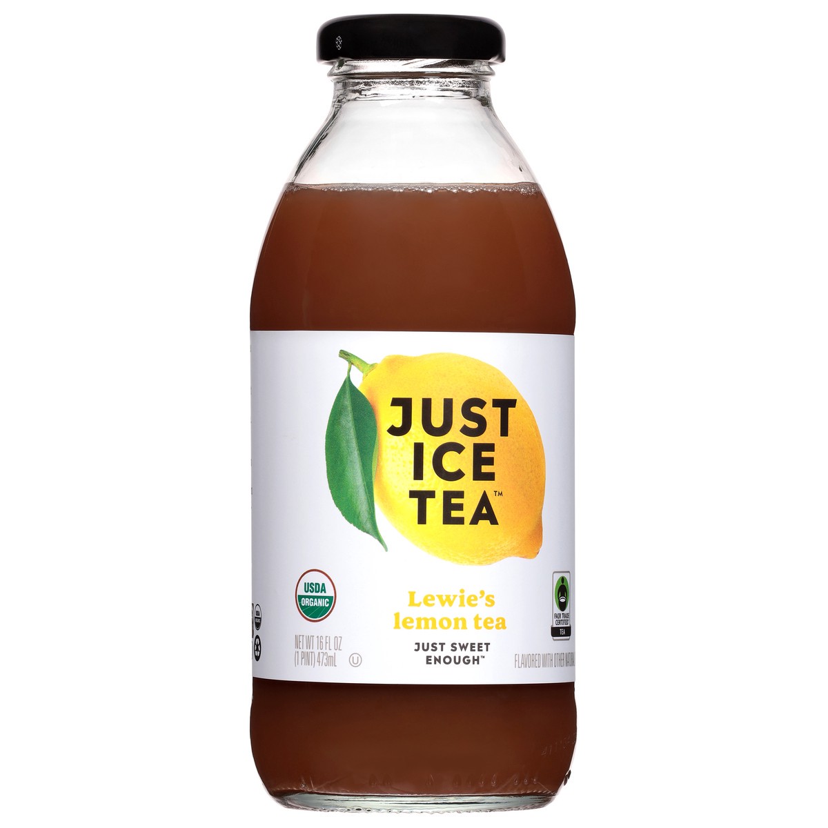 slide 2 of 4, Just Ice Tea Lewie's Lemon Tea 16 fl oz, 16 oz